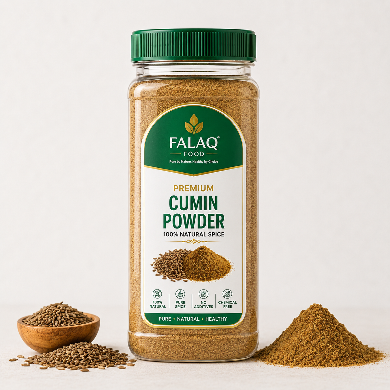 Premium Cumin Powder 100% Natural Spice | Falaq Food