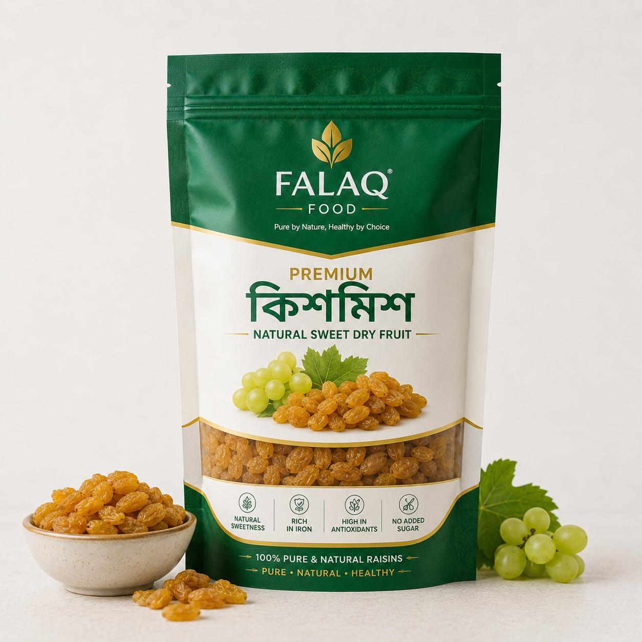Premium কিশমিশ Natural Sweet Dry Fruit | Falaq Food